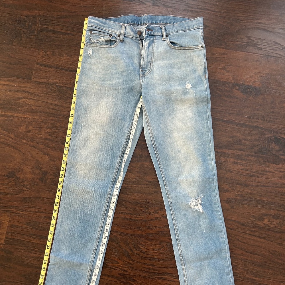 ASOS Men's Denim Jeans Slim Tall or Long size 32 x 36 in inseam